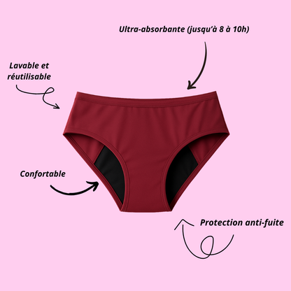 Culottes Menstruelles Ultra-Confort Kivanaa™